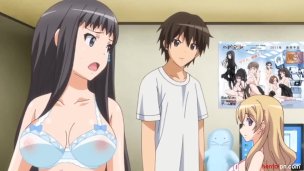 She got so horny in presence of the cock | Hentai Porn