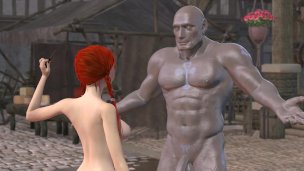 Stone Sorceress – Big Boob bang