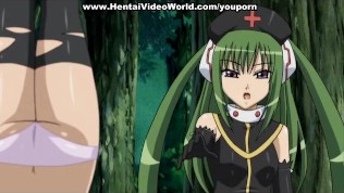 Anime girls in costumes fucking hard