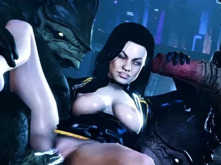 Best Collection of Popular Anime Babes Mass Effect