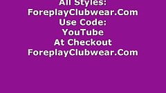 Club wear to get fucked in