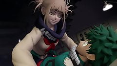 My Hero Academia Himiko Toga Izuku Midoriya