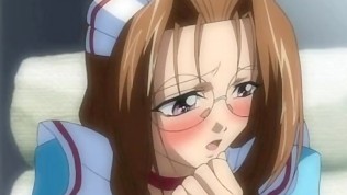 Sexy maid takes hard hentai stick in