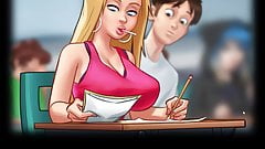 Summertime Saga – Stepsis shows boobs as a reward (pt.5)