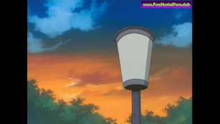Man meets and fucks his girl in a park hentai