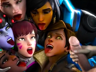 Overwatch hentai music-video re-submitted