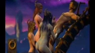 3D He Cums Like a Volcano!