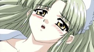 Hentai blonde housemaid in bed