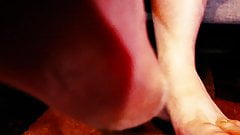 Unwashed dirty stinky feet WANK AND SNIFF SERIES