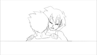 Videl and Gohan
