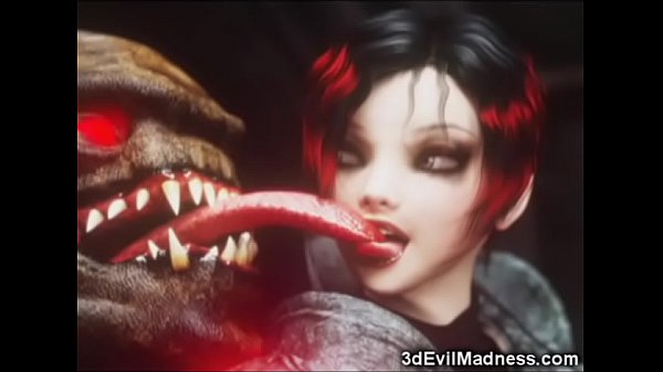 3D Space Warrior Girls Ruined by Monster!