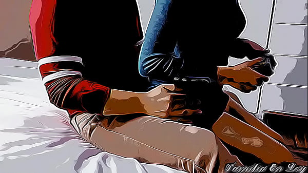 Mi Cuñada Caliente Quiere Aprender a Jugar Videos Juegos Sentada en mis Piernas Parte 1 – Version Cartoon