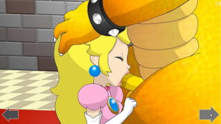 Princess Peach : Blowjob by Neonmonkey