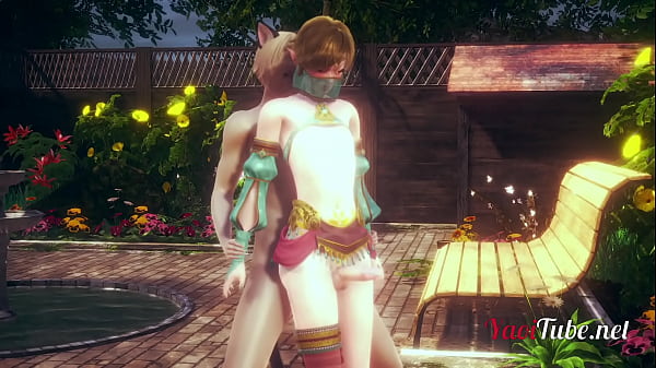 Zelda Yaoi – Link Femboy is Fucked and cums in his ass