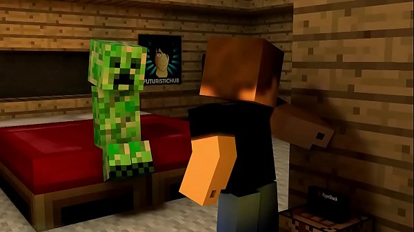 Creeper entrou na casa e tomou pica no cu