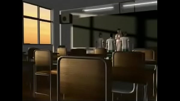[hentai] 3d sex in school 3d anime