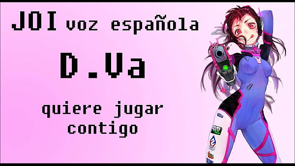 JOI con D.Va de Overwatch. ¡Voz española!