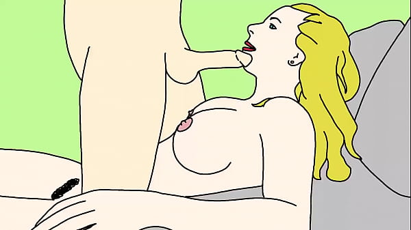 Cartoon Blow Job Big Boob Blonde