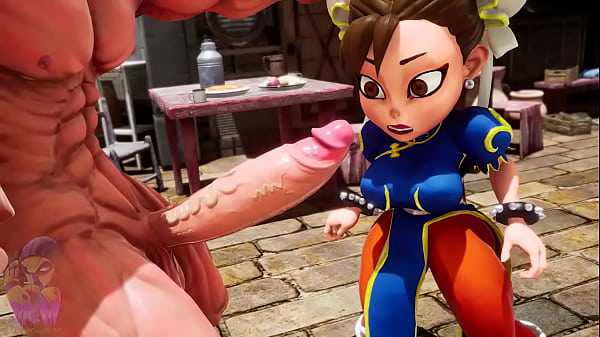 ChunLi in big fight(street fighter parody)