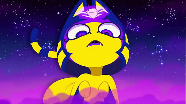 Furry girl Aknha having a good ride (a. crossing)