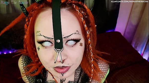 Girl in Collar Leash Deepthroat Dildo until Facial – Cum Dumpster