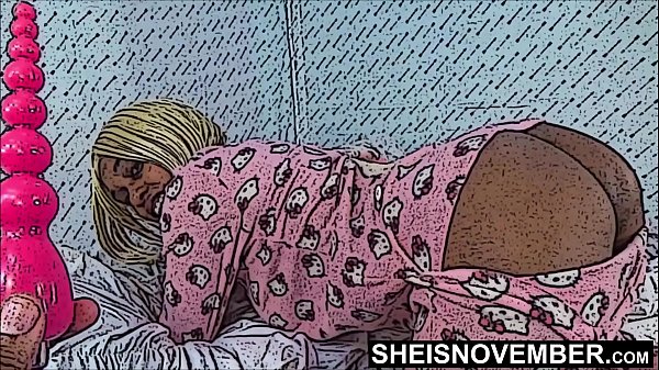 Hello Kitty Anime Slut Step Daughter Booty Hole Penetrated by My Butt Plug, Daddy Pushing Into Skinny Ebony Msnovember Asshole Manga on Sheisnovember