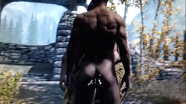 Skyrim – gay criminal gets punished by a guard