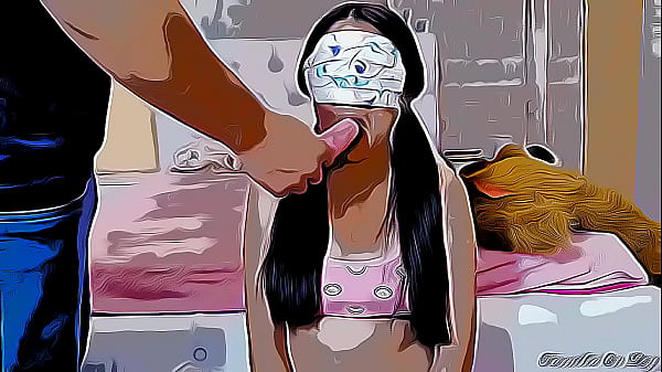 Engaño a mi Sobrina Inocente Nuevamente con el Truco del Helado y le meto mi Polla en su Boca Cartoon Hentai