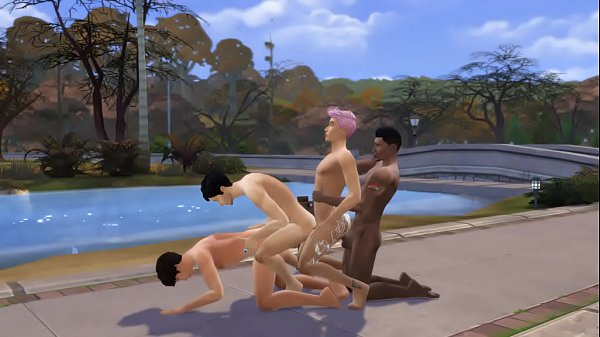 The Sims – Gay Orgy Outdoors – Channel Intro