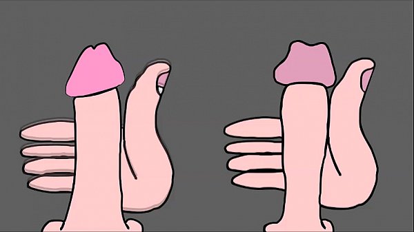 Two straight boys doing a jerkoff contest ANIMATED
