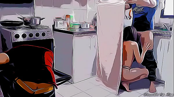Mi Hermano es el Amante de mi Esposa Netorare Cartoon Hentai