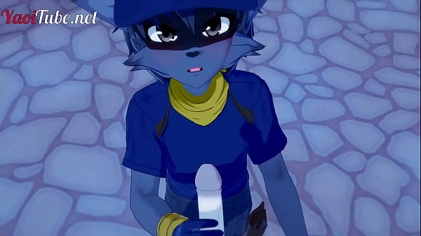 Sly Cooper Furry Yiff Yaoi – Fox x Sly Cooper, Handjob, Blowjob & Anal with multiple cums