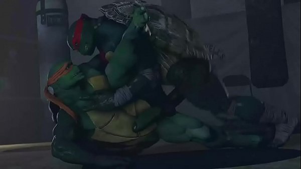 Tmnt Raph fucks Mikey 3d no sound version
