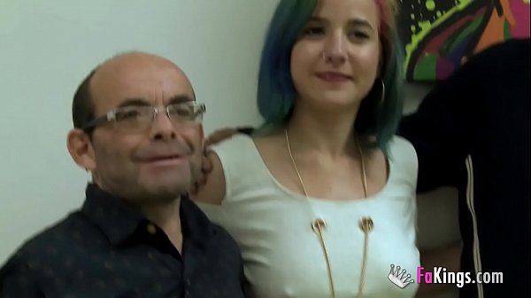 Ugly dad and son prove young schoolgirl Amara that porn isn’t always easy