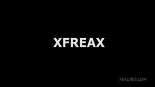 XfreaX, Dalila Dark & Brittany Bardot, Anal Fisting, ATOGM, No Pussy, Gapes, Monster ButtRose, Squirt Drink, Cum on Rose XF055