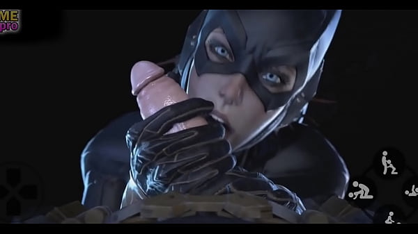 Batgirl doing Blowjob – 3D