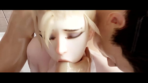 Mercy in the Shower – Overwatch