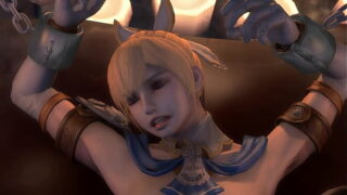 Soul Calibur Cassandra Alexandra fucked on a table