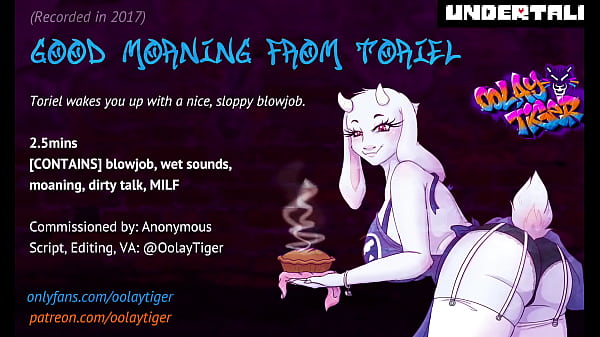 [UNDERTALE] Toriel – Good Morning Blowjob | Erotic Audio Play by Oolay-Tiger