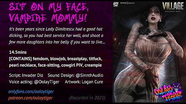 Lady Dimitrescu – Sit on my face, Vampire Mommy! (18 EroAudio)