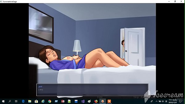 summertime saga – debbie masturbation