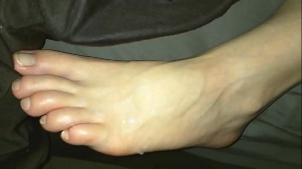 Cum on s. feet