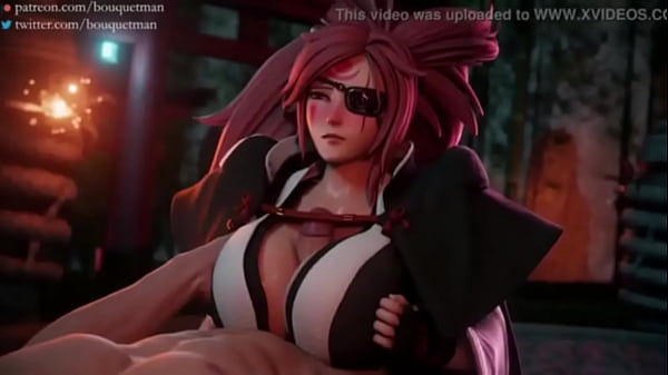 Guilty Gear Baiken Gets Railed
