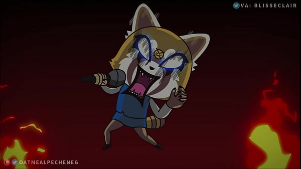 Retsuko and Washimi in AGGRETSUKO