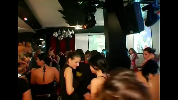 Sexy and rowdy partying